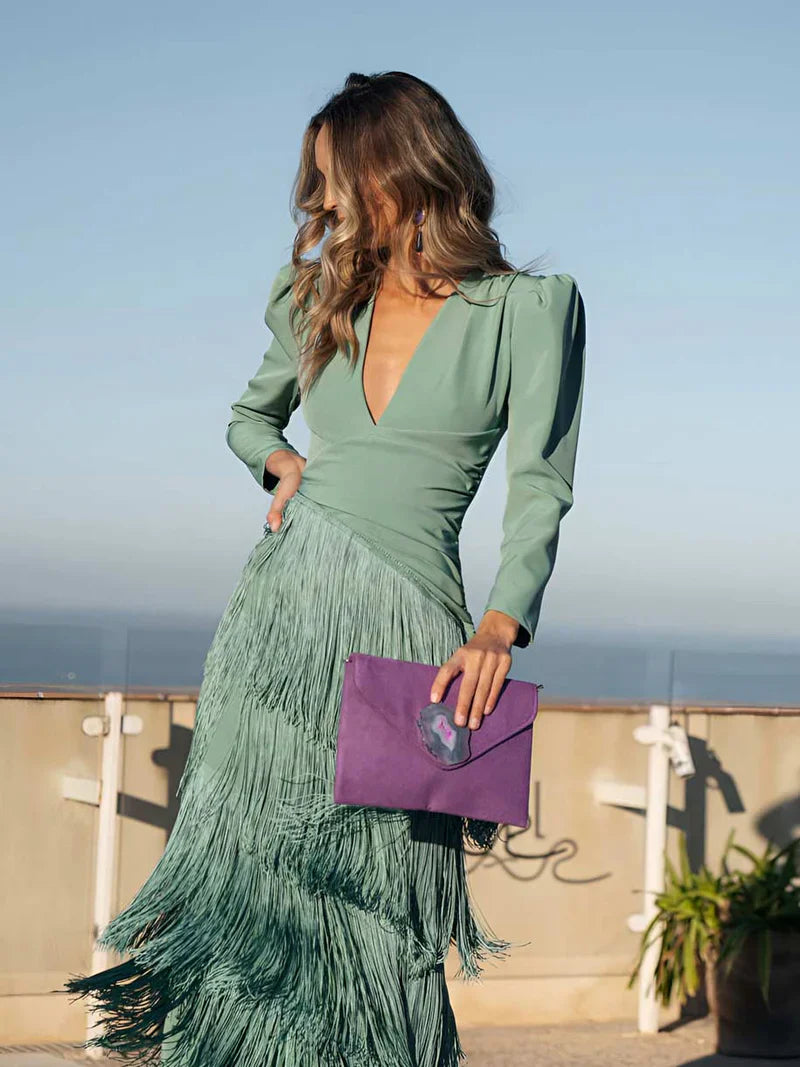 Laura | Robe à Franges