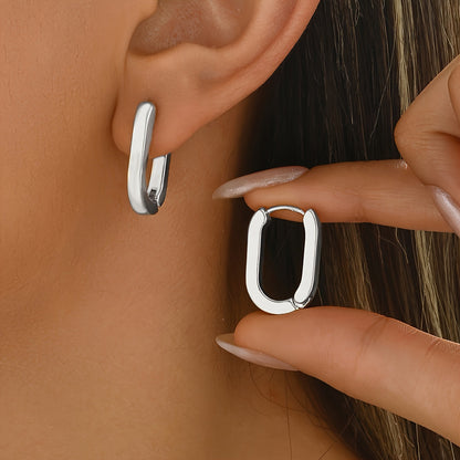 Salomé - Boucles d'Oreilles Géométriques Élégantes