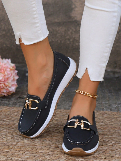 Daniela - Mocassins plateforme à boucle
