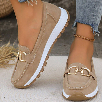 Daniela - Mocassins plateforme à boucle