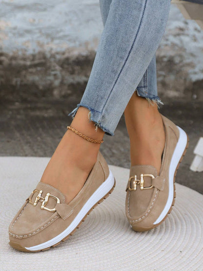 Daniela - Mocassins plateforme à boucle
