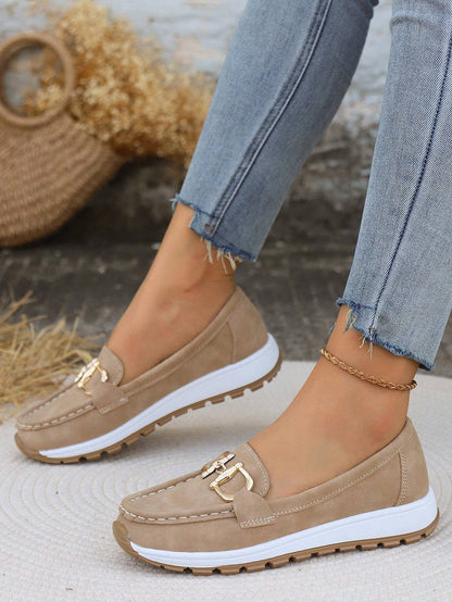 Daniela - Mocassins plateforme à boucle