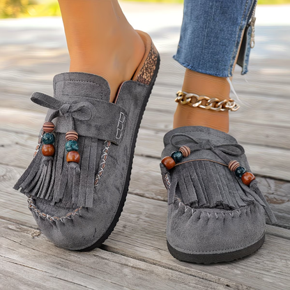 Maya | Mocassins bohèmes en daim