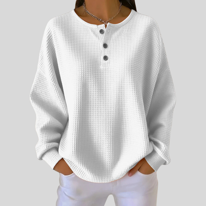 Nessa™ | Sweat henley décontracté