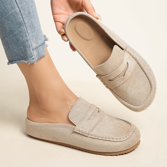 Loïs | Mocassins en daim souple