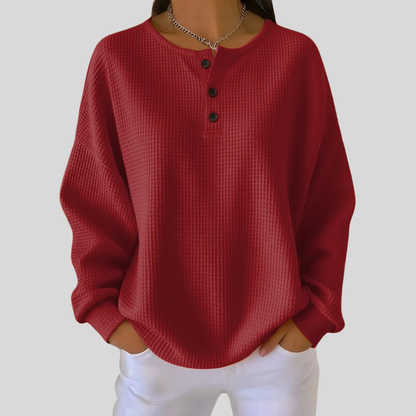 Nessa™ | Sweat henley décontracté