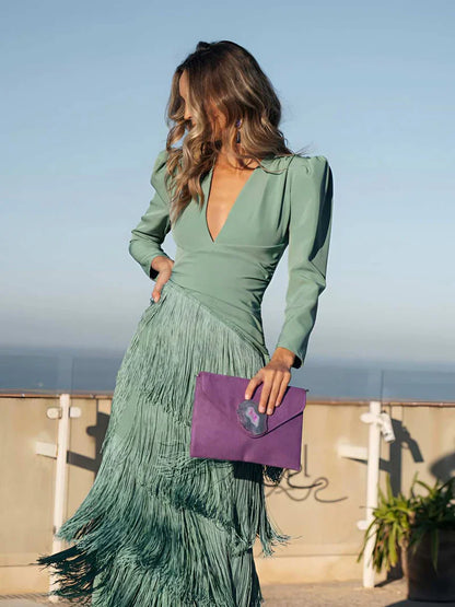 Laura | Robe à Franges