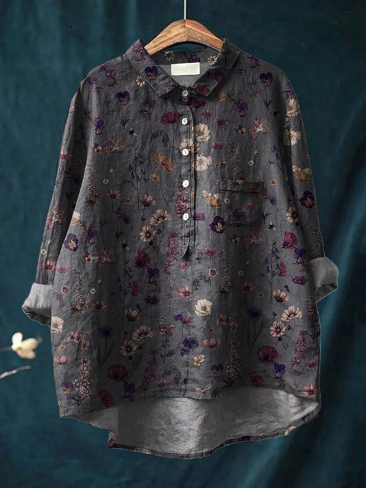 Florence - Chemise Fleurie Légère