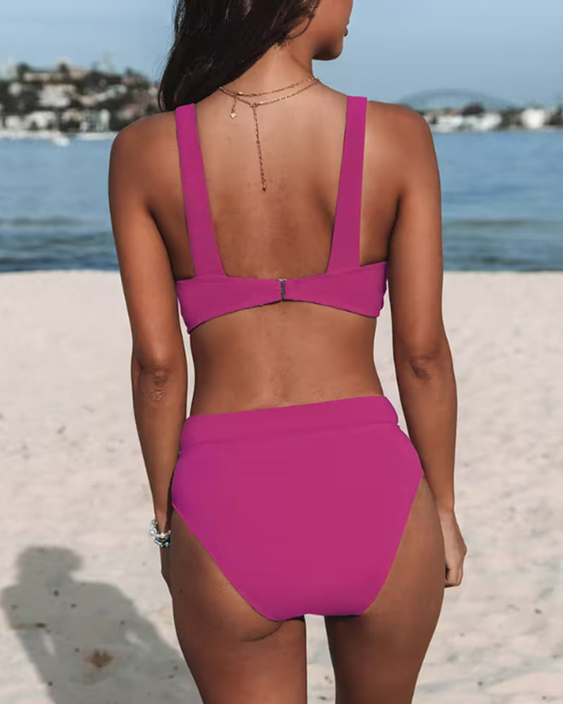 Hilde - Maillot de bain une pièce taille haute