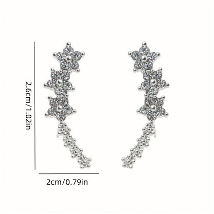 Gloria - Boucles d'Oreilles Florales Intemporelles