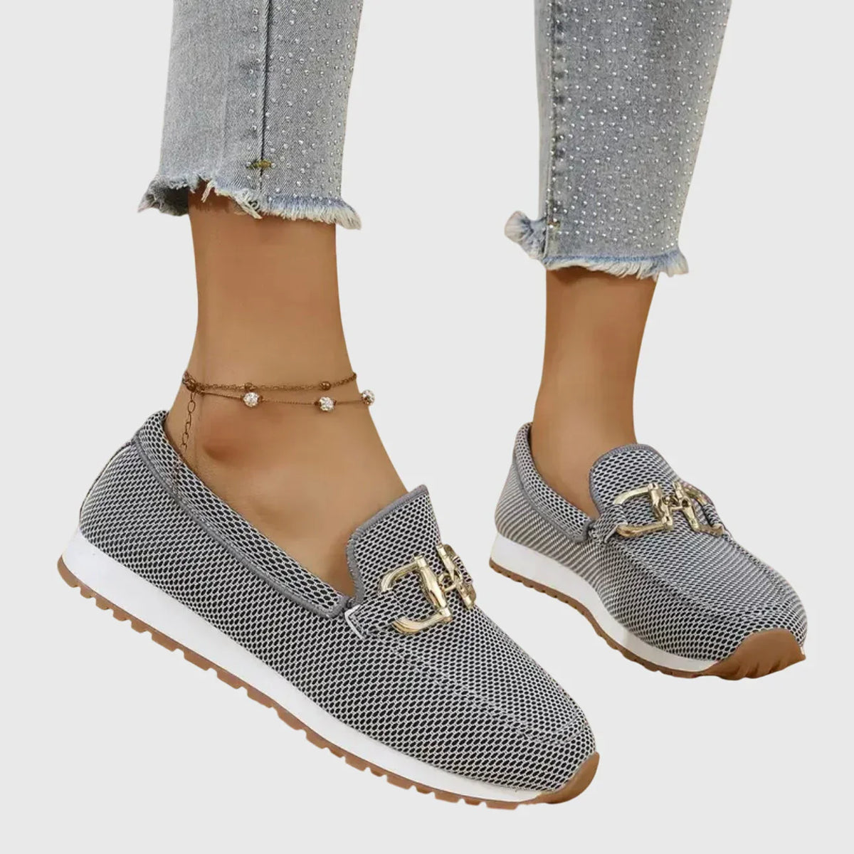 Chiara | Baskets façon mocassins.