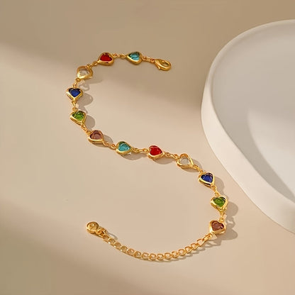 Concepción - Bracelet Unique en Forme de Cœur