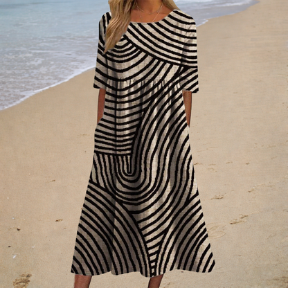 Aurélie | Robe midi romantique