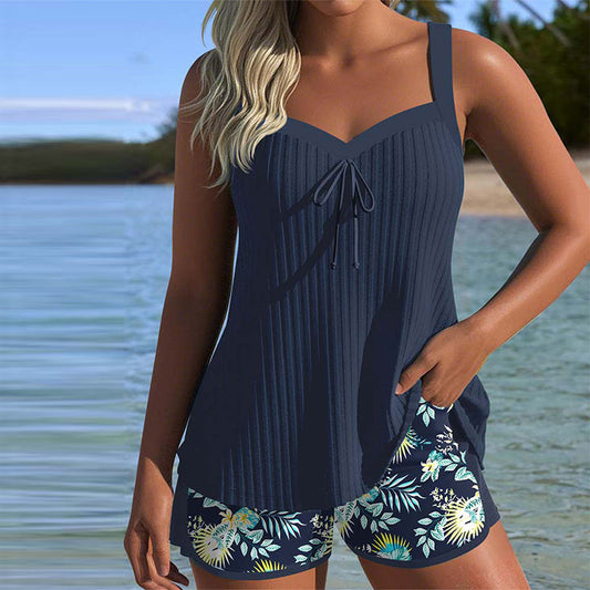 Bloom | Tankini a Righe con Pantaloni