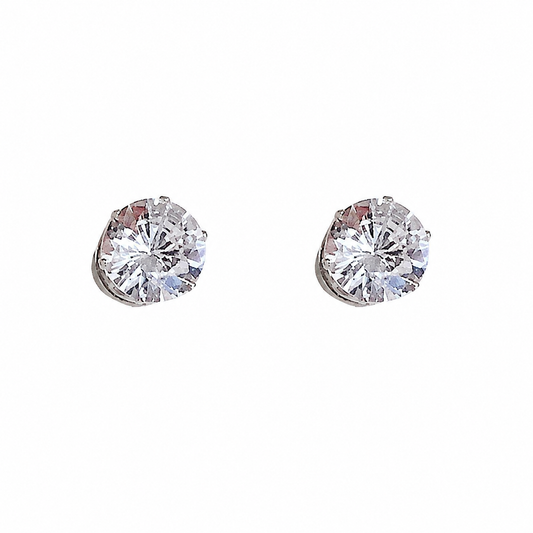 Casilda - Clips d'Oreille Chic en Or Blanc