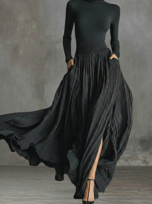 Rachel | Maxi Jurk Hoge Taille