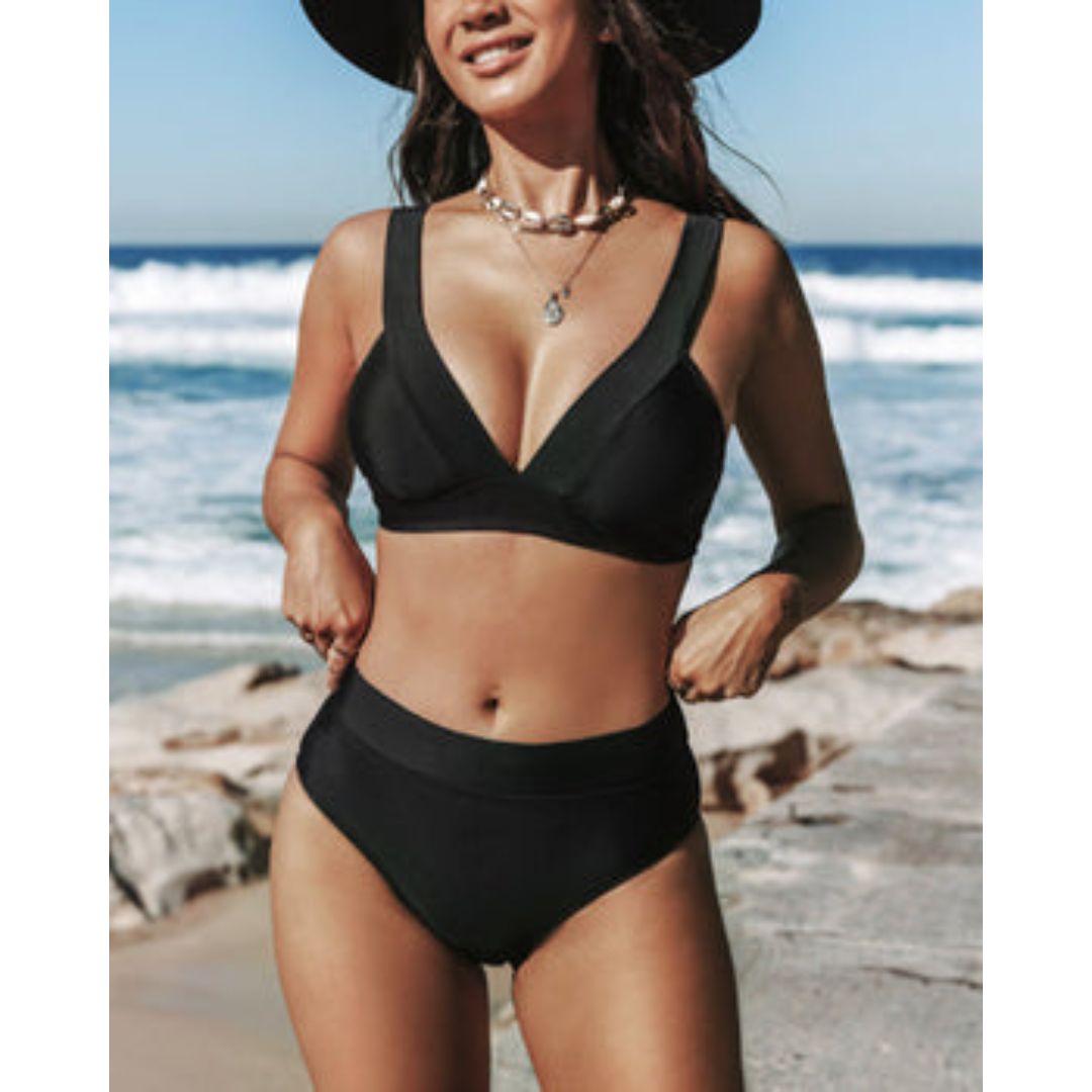 Hilde - Maillot de bain une pièce taille haute
