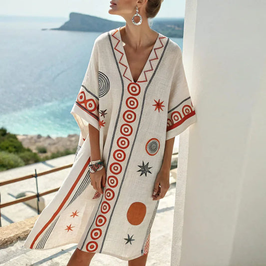 Abito Elegante in Seta Estivo