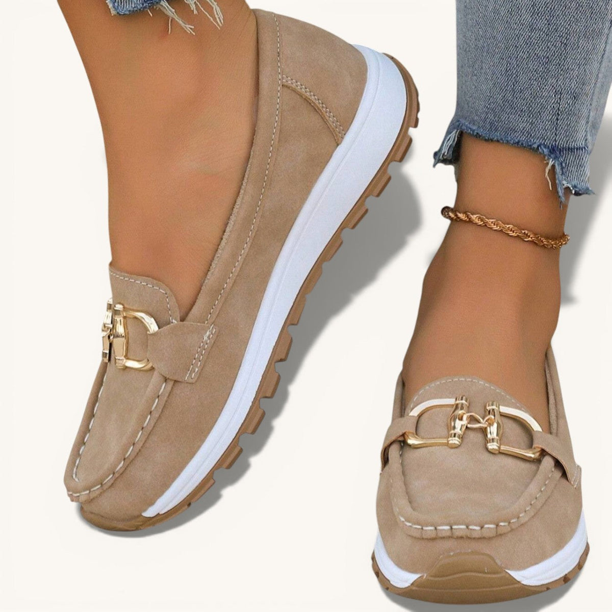 Daniela - Mocassins plateforme à boucle