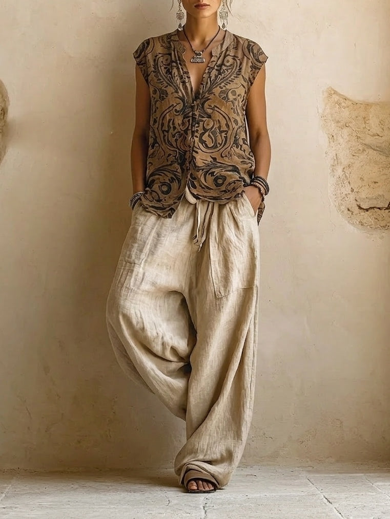 Ensemble 3 Pièces Naturel™ - Lin