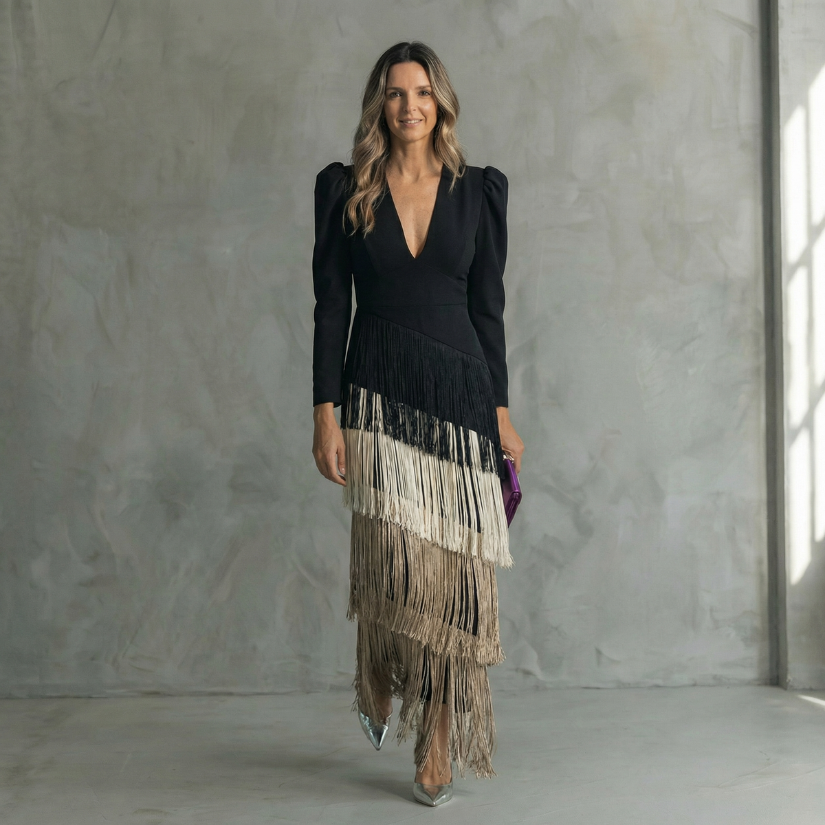 Laura | Robe à Franges