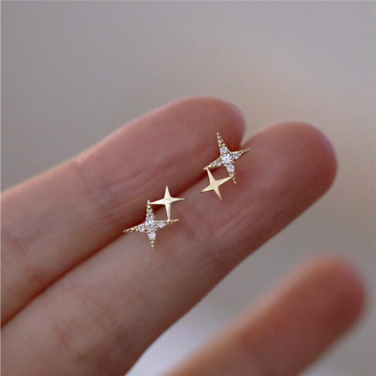 Manuela - Boucles d'Oreilles Étoile Brillante