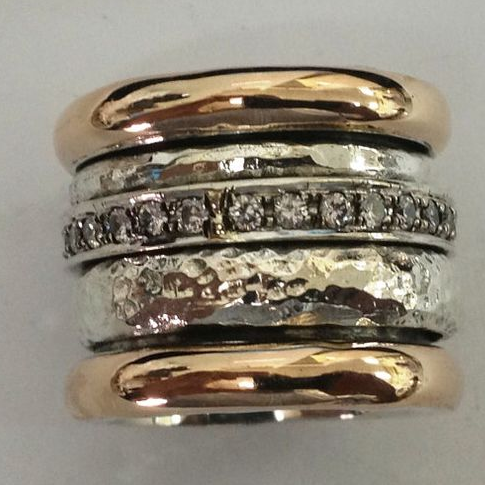 Yolande - Bague Vintage Martelée